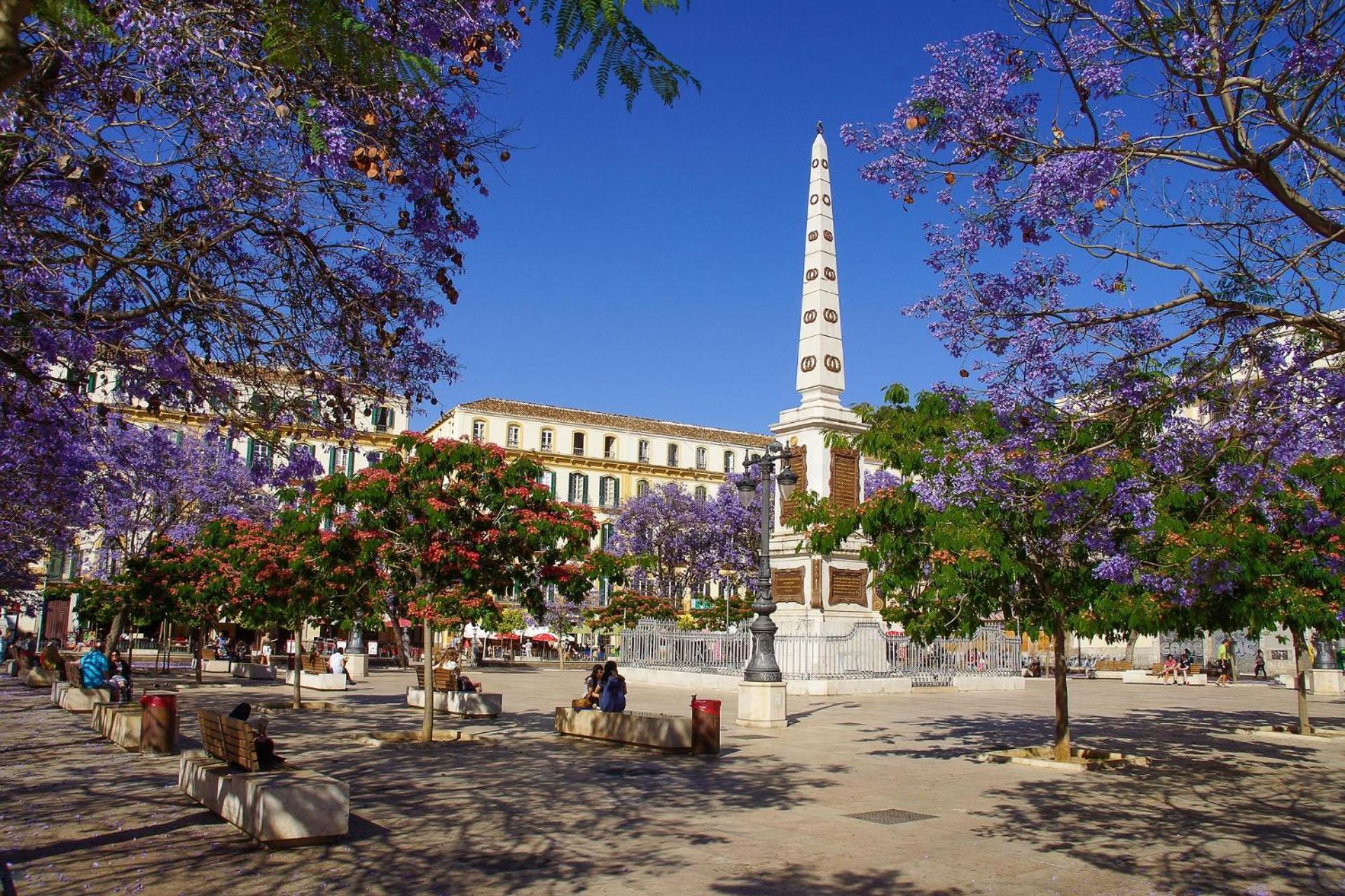 Prensa & Nice Courtyard By Ele Apartments マラガ エクステリア 写真